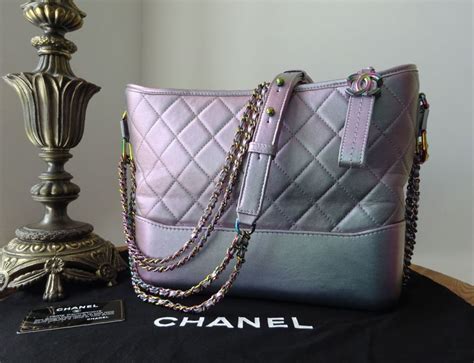 chanel iridescent purple gabrielle bag|chanel gabrielle bag investment.